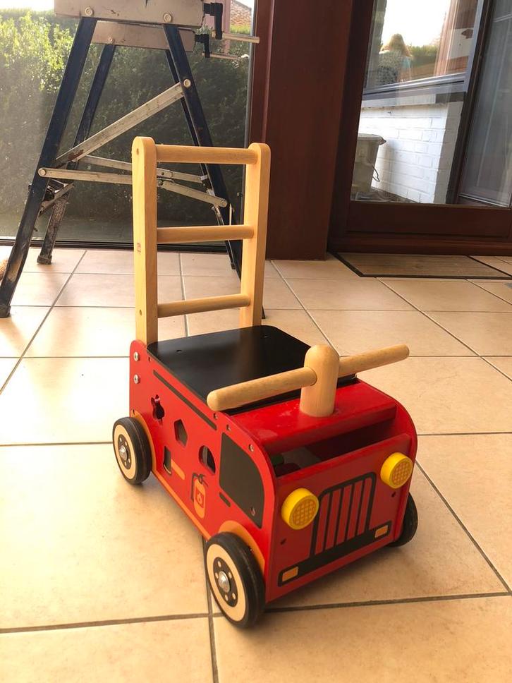 I’m toy brandweerwagen loopwagentje, Kinderen en Baby's, Speelgoed | Buiten | Voertuigen en Loopfietsen, Gebruikt, Loopvoertuig