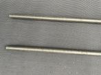 Draadstang inox - nieuw - 2 x1M - 10mm, Ophalen, Nieuw, Inox