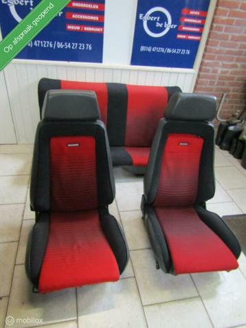 Interieur opel manta b gsi exclusieve recaro stoelen bank disponible aux enchères