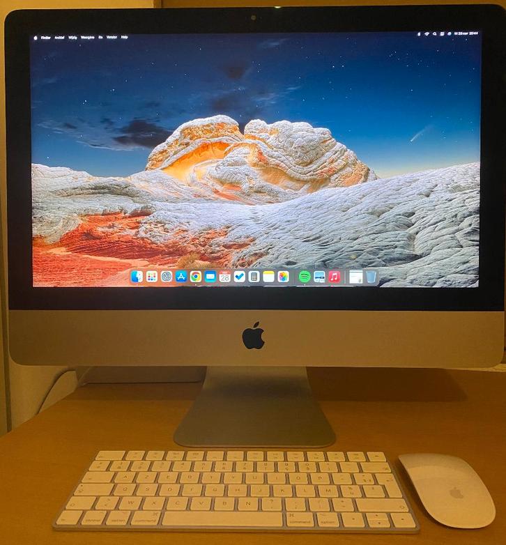 iMac Set – iMac 21.5" Retina 4K (2019) + toetsenbord & muis, Computers en Software, Apple Desktops, Zo goed als nieuw, iMac, HDD