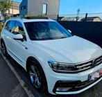 VW TIGUAN 2.O TDI 2017 150 PK 3X R LINE INTERIEUR EXTERIEUR, Auto's, Volkswagen, Parkeersensor, Wit, Leder, 5 deurs