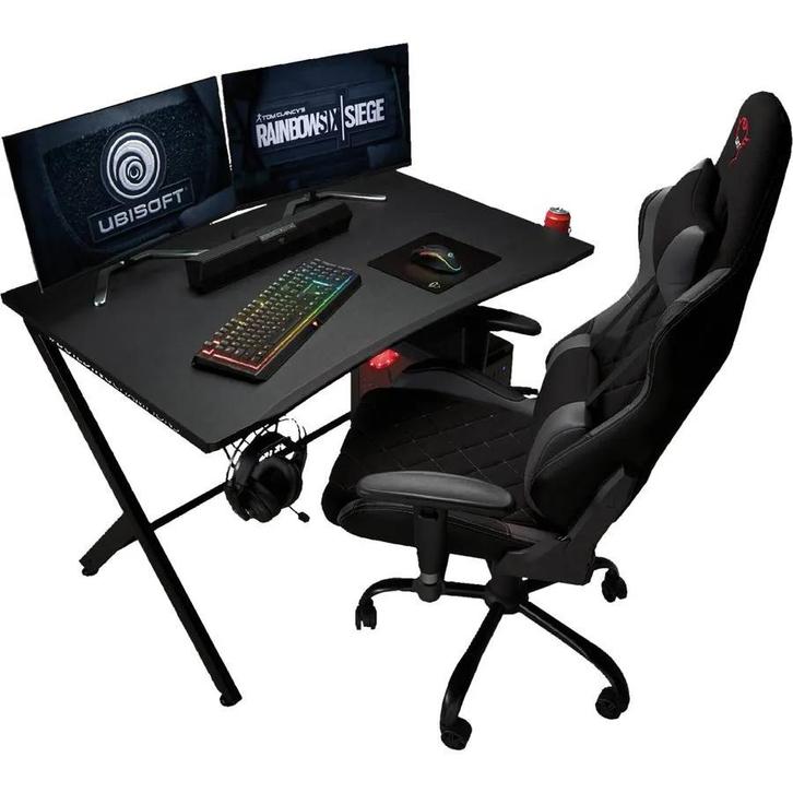 Gaming bureau Trust Dominus GXT 711 NIEUW IN DOOS!!!, Huis en Inrichting, Bureaus, Nieuw, Bureau, Ophalen