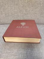Een heel dik oud Schaubek-album met 5.250 oude postzegels, Ophalen of Verzenden