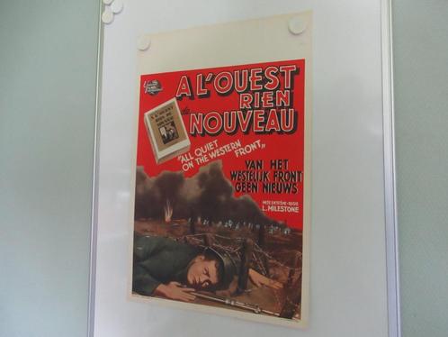 Affiche du film All Quiet on the Western Front, Collections, Posters & Affiches, Comme neuf, Cinéma et TV, A1 jusqu'à A3, Rectangulaire vertical