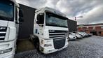 DAF XF105 460pk Space cape retarter automaat airco, Auto's, Vrachtwagens, Te koop, Stof, Automaat, Zwart