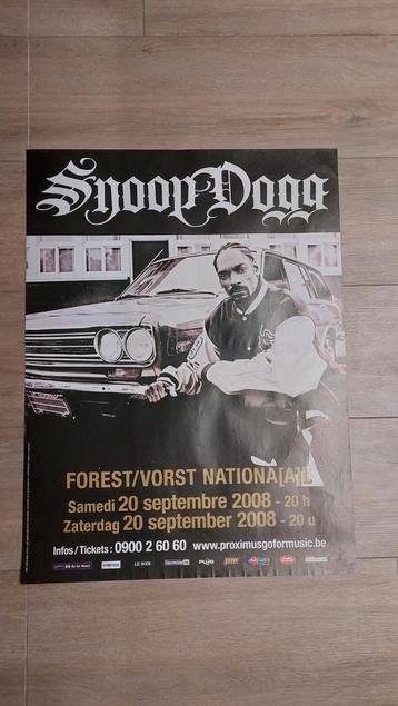 Affiche du concert de Snoop Dogg, Enlèvement ou Envoi, Comme neuf, Musique
