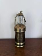 Mijnwerkerslamp, Ophalen of Verzenden, Brons
