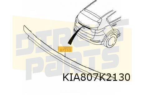 Kia Sportage achterkleplijst tussen achterlichten (bij LED /, Auto-onderdelen, Carrosserie, Achterklep, Kia, Achter, Nieuw, Ophalen of Verzenden