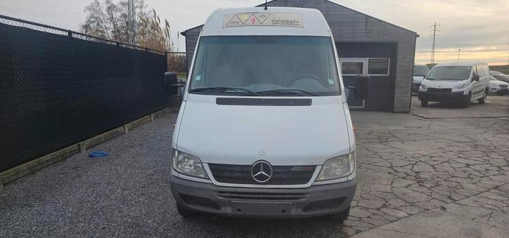 Mercedes Sprinter 411 CDI – L4 – Dubbel band – 1ste eigenaar, Auto's, Bestelwagens en Lichte vracht, Bedrijf, Airconditioning