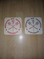 Bierviltjes 2st. BROUWERIJ DER TRAPISTEN WESTMALLE, Enlèvement ou Envoi