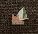 PIN - GRILLORAMIX - LA TRINITE - VOILIER, Collections, Autres sujets/thèmes, Utilisé, Envoi, Insigne ou Pin's