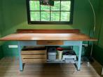 Industrieel buro, Huis en Inrichting, Ophalen, Gebruikt, Stabureau