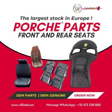 Porsche-stoelen — Klassiek en sportief beschikbaar voor biedingen