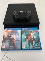 Ps4 Pro 1TB + 2Games Zeer Proper!, Games en Spelcomputers, Ophalen of Verzenden, 1 TB, Met 1 controller, Pro