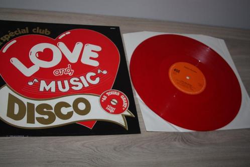 Red vinyl , Special club , Love and music , Disco 45 toeren, CD & DVD, Vinyles | Autres Vinyles, Comme neuf, 12 pouces, Enlèvement ou Envoi