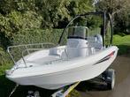 Easy Boat 550 met Honda 80 pk nieuw, Watersport en Boten, Ophalen, Nieuw, 70 tot 120 pk, 3 tot 6 meter