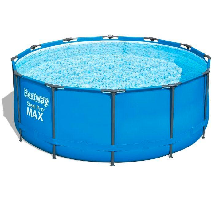 Bestway zwembad (366 x 122 cm) en toebehoren, Jardin & Terrasse, Accessoires de piscine, Utilisé, Autres types, Enlèvement