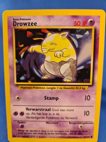 Drowzee 49/102 - Base (NL) beschikbaar voor biedingen
