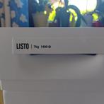 Lave linge LISTO, Elektronische apparatuur, Wasmachines, Ophalen, Zo goed als nieuw, 85 tot 90 cm, 1200 tot 1600 toeren