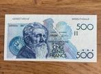 500 francs Demanet-Bordeaux ! Qualité supérieure !, Enlèvement ou Envoi