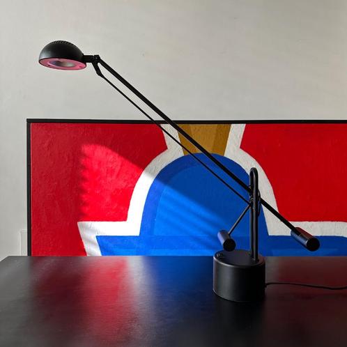 90S VERSTELBARE BUREAULAMP, Huis en Inrichting, Lampen | Tafellampen, Gebruikt, 50 tot 75 cm, Metaal, Overige materialen, Ophalen
