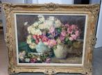 Herman COURTENS, weelderige bloemencompositie, Antiek en Kunst, Ophalen