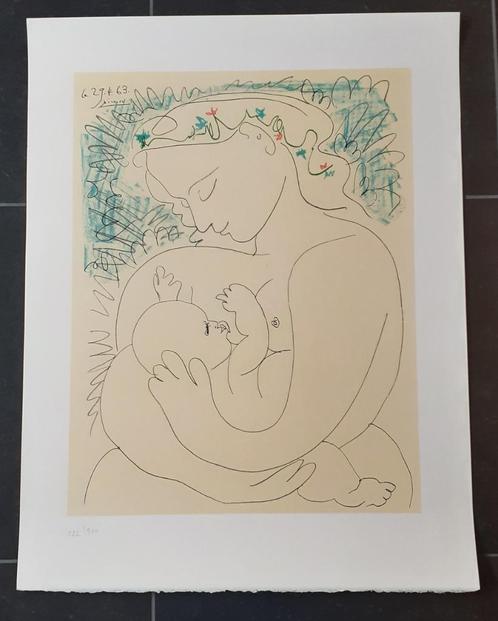 Picasso, 'Maternité', Antiek en Kunst, Kunst | Litho's en Zeefdrukken, Ophalen of Verzenden