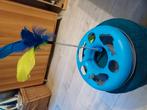 Kattenspeelgoed met bal/ veren op spiraal, Ophalen of Verzenden, Zo goed als nieuw