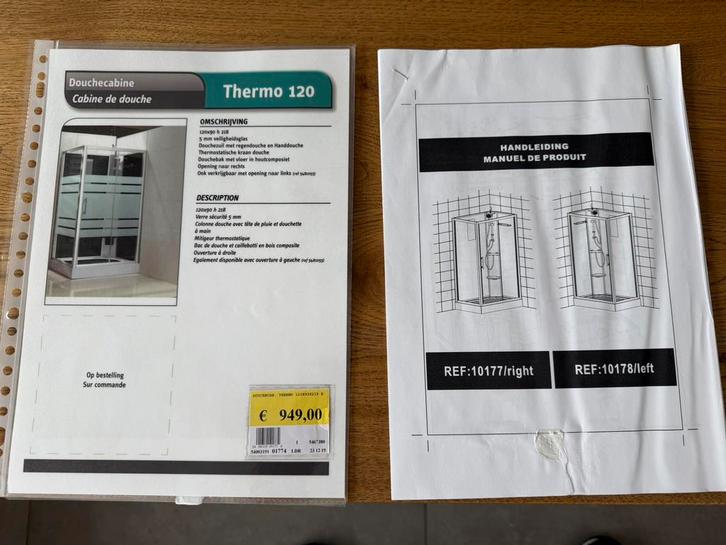 Douche cabine, Doe-het-zelf en Bouw, Overige Doe-Het-Zelf en Bouw, Zo goed als nieuw, Ophalen