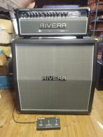 Rivera knucklehead 100w + K412 cabinet V30's, Gebruikt, 100 watt of meer, Gitaar, Ophalen