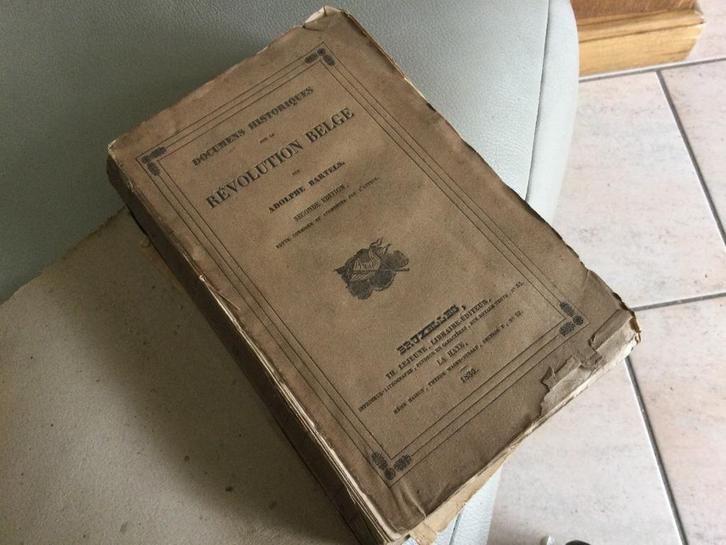 BELGIË - JULES CÉSAR „BELGISCHE REVOLUTIE - BARTELS” BEAUX-A, Antiek en Kunst, Antiek | Boeken en Manuscripten, Ophalen of Verzenden