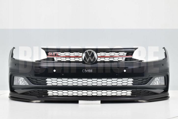 Bumper VOLKSWAGEN POLO 2G GTI 2018- Voorbumper 03188, Auto-onderdelen, Carrosserie, Bumper, Voor, Gebruikt, 6 maanden garantie