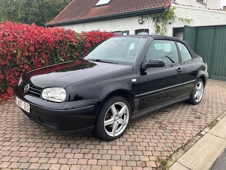 2000 Volkswagen Golf Cabriolet, Auto's, Volkswagen, Bedrijf, Golf, Overige brandstoffen, Euro 4, Overige carrosserie, Handgeschakeld