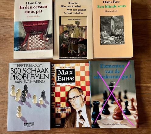 Schaakboeken diversen - Schaken, Boeken, Hobby en Vrije tijd, Overige onderwerpen, Ophalen of Verzenden