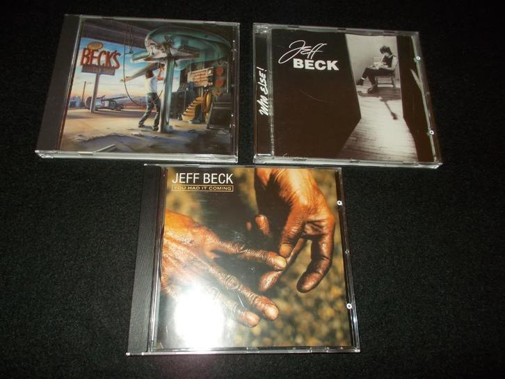 JEFF BECK - 3CD's samen te koop in 1 Lot, Cd's en Dvd's, Cd's | Rock, Gebruikt, Progressive, Ophalen of Verzenden