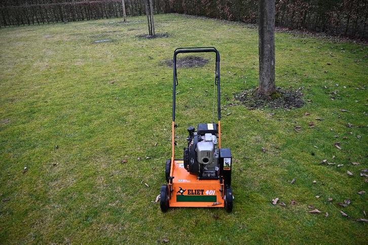 Verticuteermachine Eliet 401, Tuin en Terras, Verticuteermachines, Gebruikt, Benzine, Ophalen
