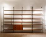 1960s Vintage Zweedse Olof Pira Shelving System Teak, Huis en Inrichting, Ophalen of Verzenden, Gebruikt