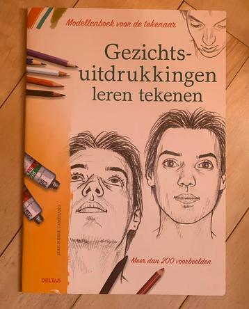 Gezichtsuitdrukkingen leren tekenen beschikbaar voor biedingen