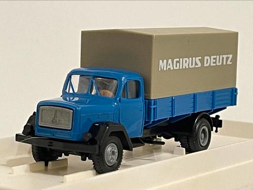 Brekina (als Herpa) Magirus Deutz bakwagen 1:87, Hobby en Vrije tijd, Modelauto's | 1:87, Zo goed als nieuw, Bus of Vrachtwagen