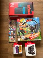 Switch V2 + jeux + Ring Fit (comme neuf), Ophalen, Zo goed als nieuw