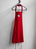 Originele rode kerst schort van Starbucks, Huis en Inrichting, Ophalen of Verzenden, Groen, Schort