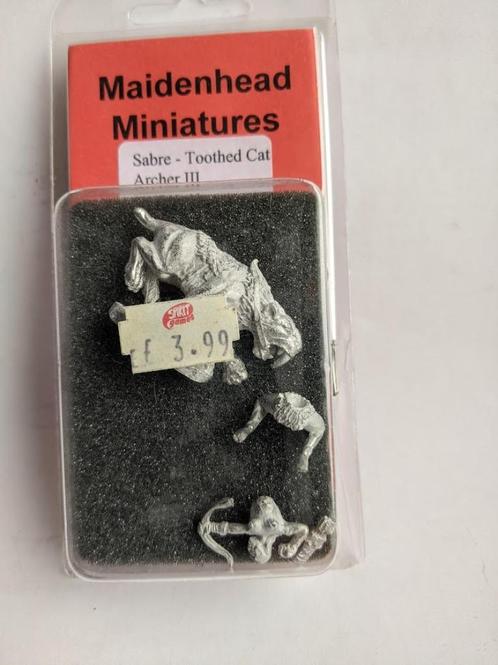 Maidenhead Miniatures Sabretooth cavalry #11 Archer III 28mm, Hobby en Vrije tijd, Wargaming, Nieuw, Overige soorten, Figuurtje(s)