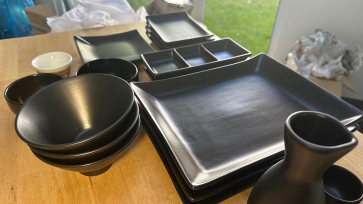 Service de table Japonais céramique 24 pièces, Maison & Meubles, Cuisine | Vaisselle, Céramique, Enlèvement