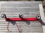 Vrieland design vintage-plafondspot rood., Enlèvement ou Envoi, Utilisé, Métal