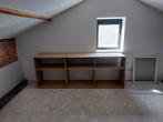 Zelfgemaakte wandkast / houten planken 2 m, Ophalen, Gebruikt