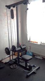 LAT PULLEY BODYCRAFT, 48 KG SCHIJVEN + 2 EXTRA GREPEN, Sport en Fitness, Ophalen, Nieuw, Rug