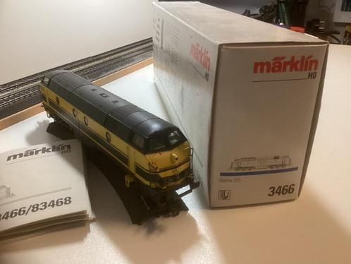 MARKLIN 3466 - SNCB T5541 DELTA DIGITAAL, IN DOOS, Hobby en Vrije tijd, Modeltreinen | H0, Zo goed als nieuw, Locomotief, Wisselstroom