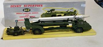 DINKY TOYS UK RAKETOPBOUWVOERTUIG REF 666 beschikbaar voor biedingen