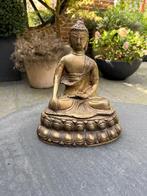 Bronzen Bouddha beeld, Antiek en Kunst, Ophalen of Verzenden