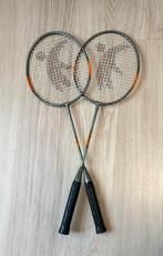 2 badmintonrackets van Nassau, Sport en Fitness, Badminton, Ophalen of Verzenden, Gebruikt, Racket(s)